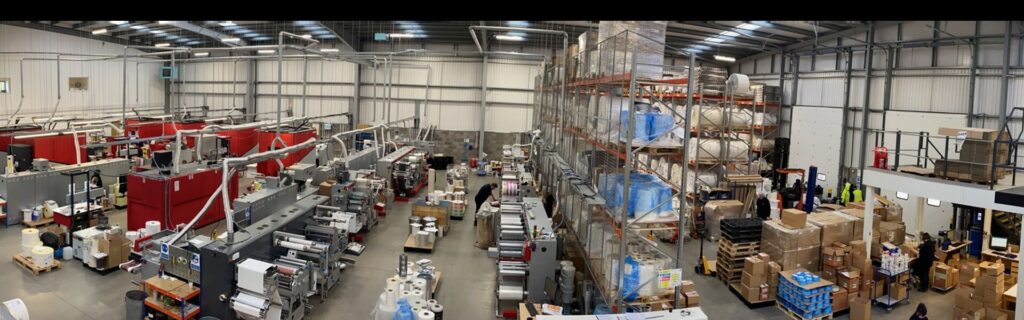 CS Labels Production Floor