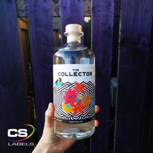 CS Labels example of a bottle label