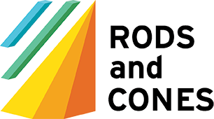 The logo of Rods and Cones